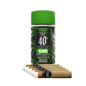 - BLUE DREAM - .5G 40's Infused Mini Blunt 5 Pack